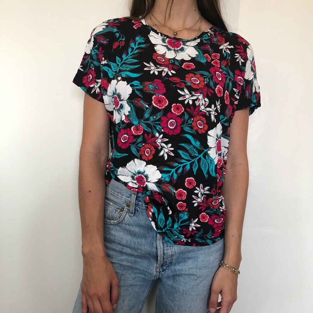 Brazilian Hering Airy Floral Top